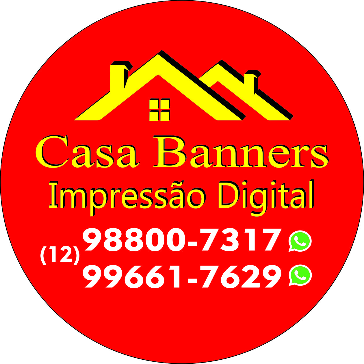 Casa Banners Impressão digital & Router CNC