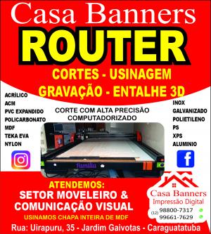 Atendemos o setor moveleiro e comunicação visual Mdf, Acm,Acrílico, Pvc e outros     